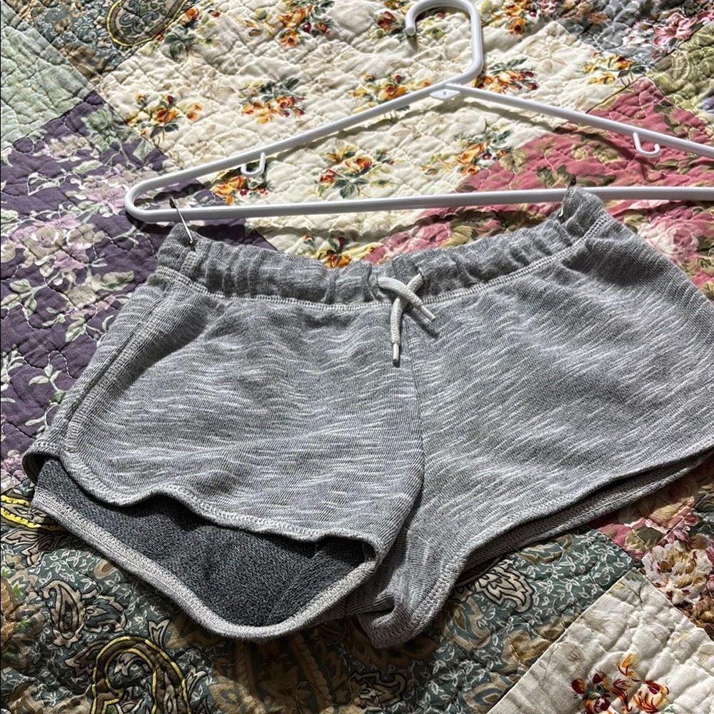 Gray Casual Shorts